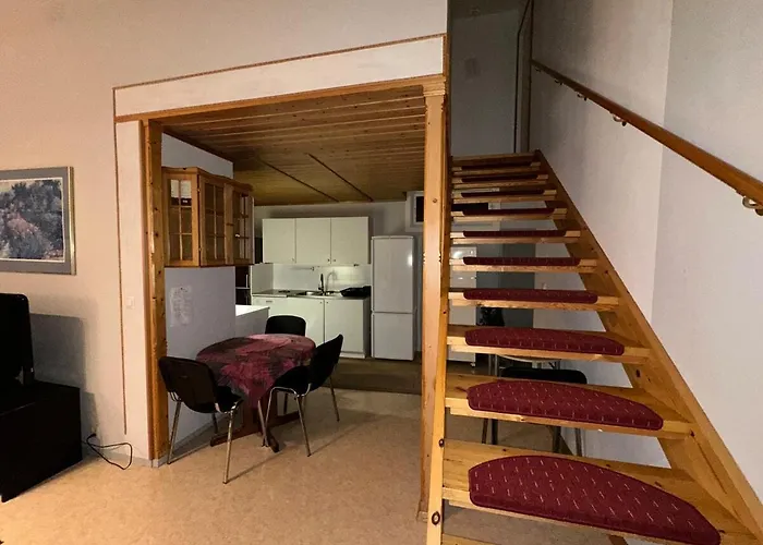 Fin Og Sentralt For En Stor Familie 아파트